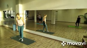 пилатес + резиновая лента