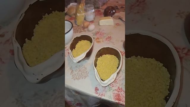 пшоняна розсипчата каша з яйцем і маслом у духовці за 40 хвилин за бабусиним рецептом