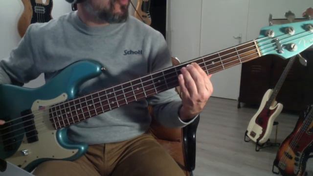 The Internet - Under Control - Bass Cover - Fender Jazz Bass Roscoe Beck смотреть онлайн