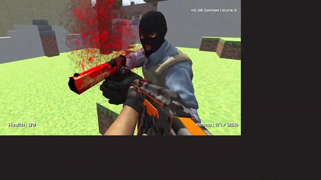 Игра Контр Крафт 3 Зомби Онлайн смотреть онлайн