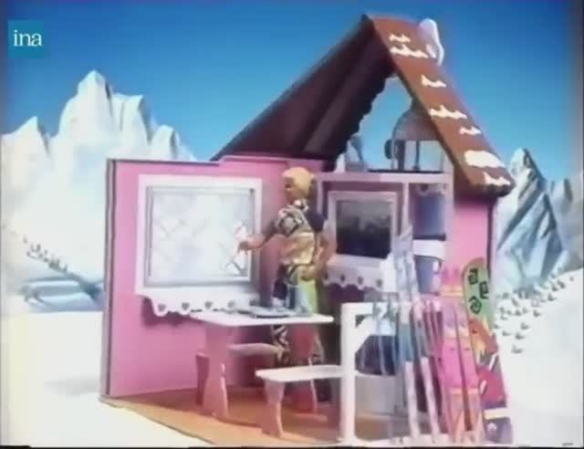 1991  Реклама кондитерской для куклы Барби Маттел Barbie Chocolate Shop Chocolaterie
