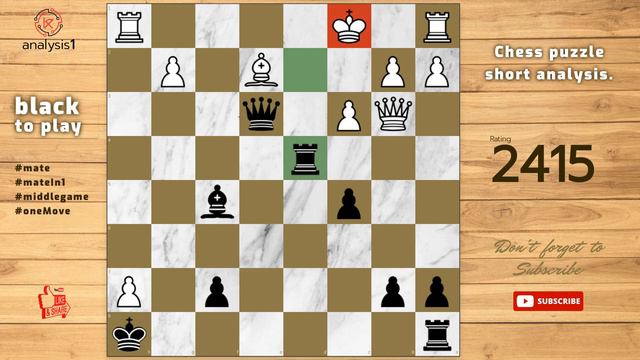 Can you solve this puzzle? # 320 Wow! Queen to e2!carlsen vs grischuk blitz