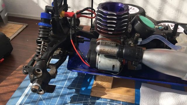 Kioshy DRX 1:9 nitro rc со стартером смотреть онлайн