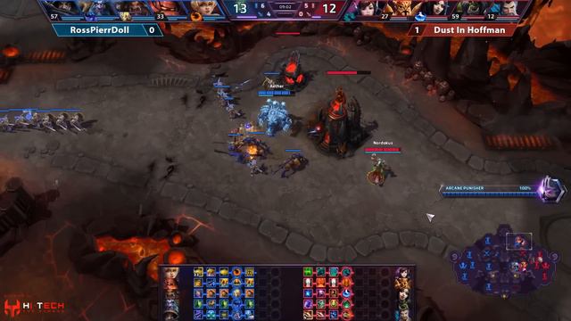 ► RPD vs. Dust In Hoffmann - Division 1 - Heroes of the Storm Esports смотреть онлайн