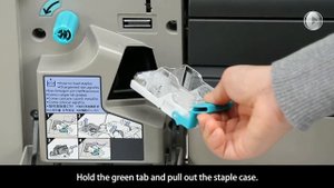 Canon iR-ADV C250i/C350i: Staple Cartridge Replacement