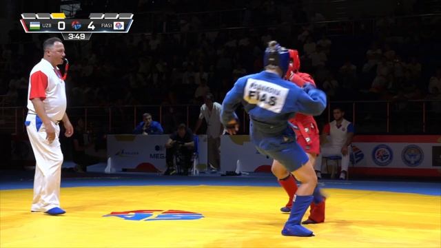 OBLOKULOVA Gulina vs POLIAKOVA Iana. World SAMBO Cup 2023 in Kyrgyzstan