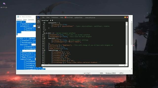BEST SCRIPT ROBLOX DUNGEON QUEST AUTO FARM, WORK IN ALL DUNGEON смотреть онлайн