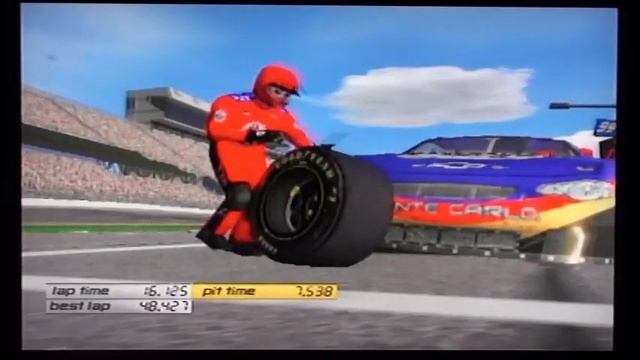 NASCAR Thunder 2003 (PS2) - Race 1/36 - Daytona 500 смотреть онлайн