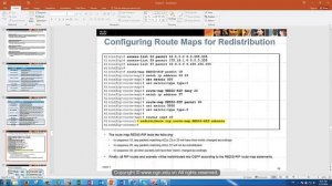 CCNP::ROUTE::REDISTRIBUTION::PART III