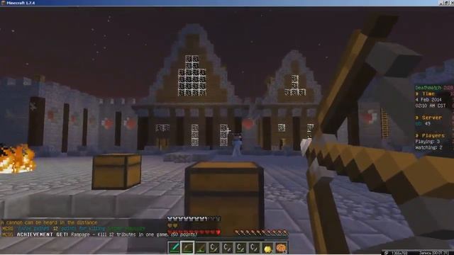 Minecraft:Hunger Games/# 3/Алмазные ботинки смотреть онлайн