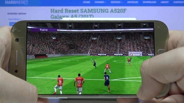 PES 2020 Gameplay on SAMSUNG Galaxy A5 2017 – Pro Evolution Soccer Game смотреть онлайн