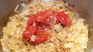 Суп харчо с орехами и ткемали