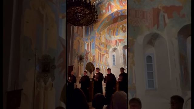 Молитва Отче наш, хор мужского Спасо-Евфимиева монастыря, г.Суздаль.