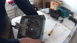 Пескоструй для очистки свечей зажигания СССР Э 203 О . Sandblaster for cleaning spark plugs USSR