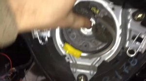 Как снять руль и подушку безопасности с VW passat