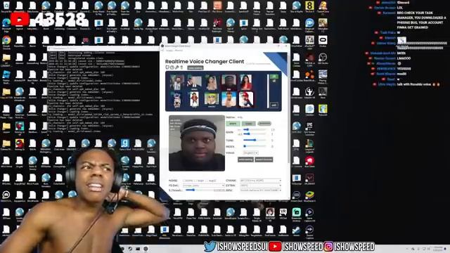 IShowSpeed Uses VOICE CHANGER For The First Time ? *RONALDO PRANK* смотреть онлайн