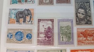 Марки, альбом с марками колоний!!!