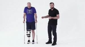 4 Обучение ходьбы на локтевые костыли