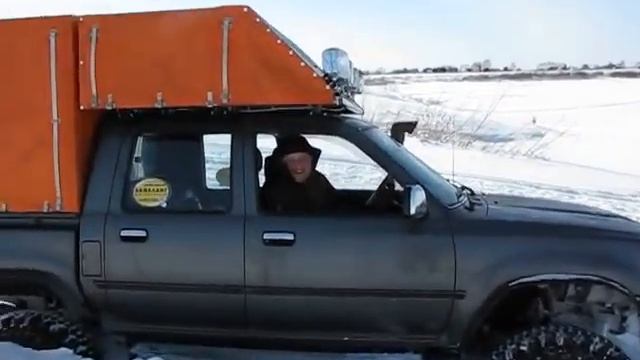 зимний джип-айс-дайвинг. подледные погружения смотреть онлайн