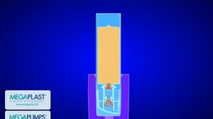 Нижнее заполнение вакуумного флакона (диспенсера)