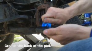 89-95 Toyota 4Runner front brake pad replacement