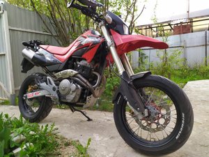 Honda FMX650_общий вид и запуск