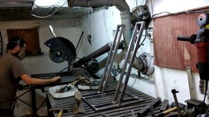 Как сделать велопарковку,велопарковка своими руками.