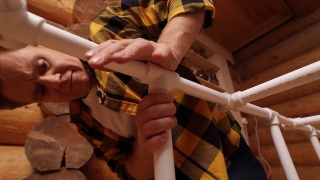 Стеллаж для гаража из полипропиленовых труб | DIY | Своими руками смотреть онлайн