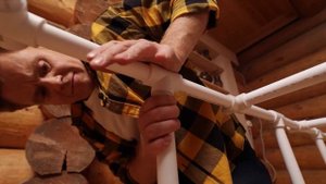 Стеллаж для гаража из полипропиленовых труб | DIY | Своими руками