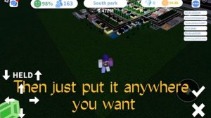 How to make water in Mini Cities(Roblox)