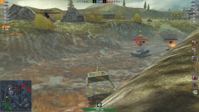 ОБЗОР ХУДШЕЙ ВЕТКИ ПТ-САУ В ИГРЕ ВОТ БЛИЦ / Wot Blitz