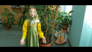 Гаркунова Аня, 9 лет, г. Ставрополь. "Береза русская красавица" (Людмила Клименко)