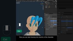 Blender Secrets - Easy Anime Hair