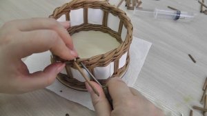 Шкатулка из газетных трубочек. Мастер-класс