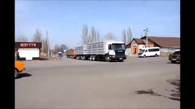 Зерновоз Scania P410 6x2