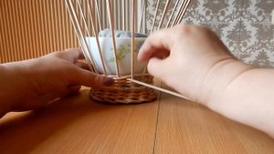 Корзина Плетение из газет мастер класс Корзинка конфетница
