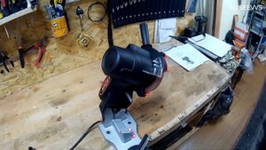 Заточной станок Rezer EG 85 CN Распаковка, сборка, настройка и заточка цепи