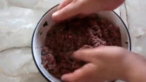 ХИНКАЛИ из мяса с зеленью
