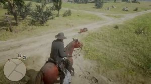 Red Dead Redemption 2  Michael Jackson's horse (bug)