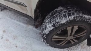 SKODA Yeti. Использование зимних шин не по размеру