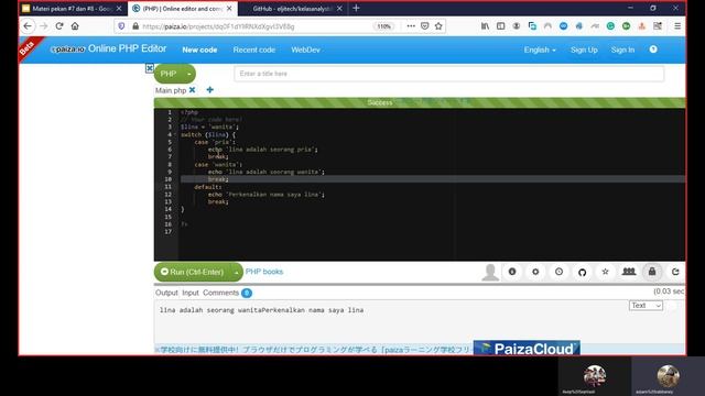W2P1 Episode #8 : Pemrograman PHP Dasar & Control Flow (If, Else if, Switch Case, While Loop) PART смотреть онлайн
