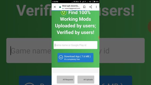 How to download happy mod from play store very easy trick смотреть онлайн