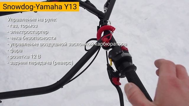 Snowdog с двигателем Yamaha Y13 Презентация смотреть онлайн