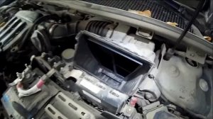 Замена воздушного фильтра на Рено Меган2, на Меган3