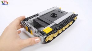 Build Your Own Lego Tank: Unboxing Qman Combat Zone 1721 Overlord is on its way
