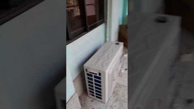 haier dc inverter aor condition fitting #ac #friz #air