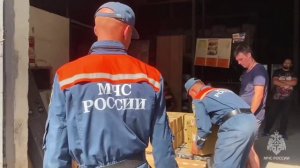 Ежедневно МЧС России доставляет гум. помощь в регион