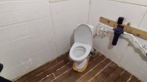 РЕМОНТ ТУАЛЕТА в деревне