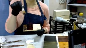 Мила Зверева.Смешиваем цвета морилок