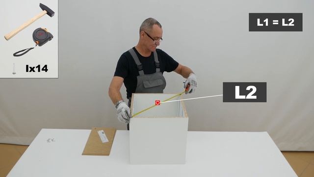 Инструкция по сборке. Тумба прикроватная Style смотреть онлайн